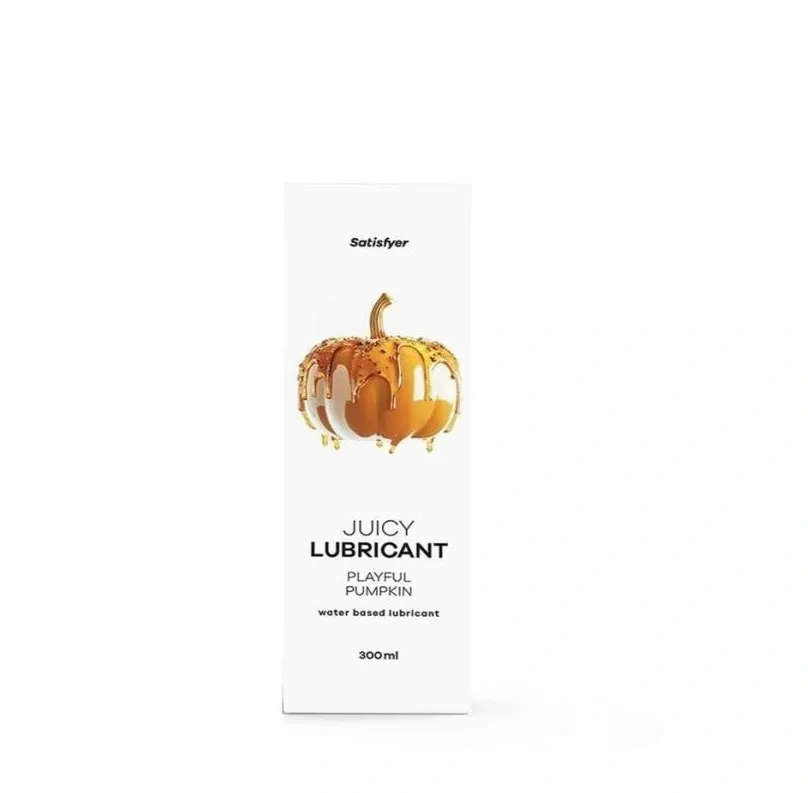 Lubrifiant pe Baza de Apa Juicy Lubricant-Playful Pumpkin, Aroma Dovleac, 300 ml