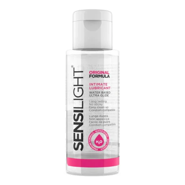 Lubrifiant SENSILIGHT Original Formula, pe bază de apă, cu efect de lungă durată, compatibil cu prezervative, 30 ml