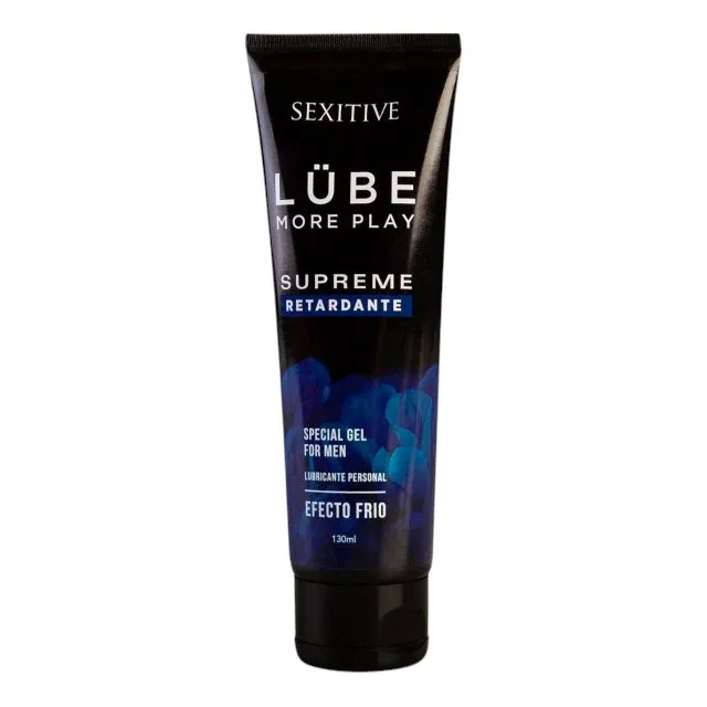 Lubrifiant SEXITIVE Lube Supreme Retardante, pe bază de apă, cu efect de întârziere a ejaculării, efect de răcire, 130 ml