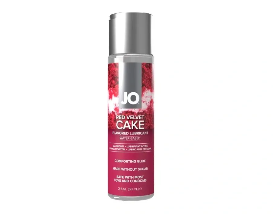 Lubrifiant System JO pe Baza de Apa Red Velvet Cake, 60 ml