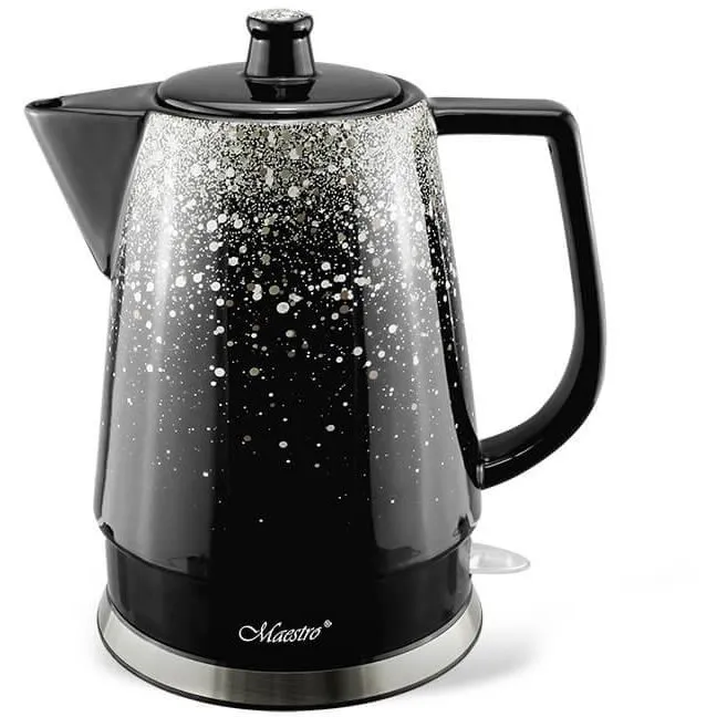 Maestro Fierbator de apa Maestro MR-074, capacitate 1.5 l, 1500 W, oprire automata, Argintiu