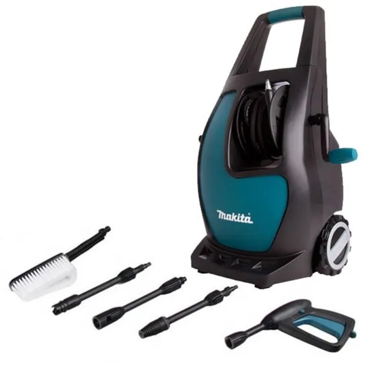 Makita Aparat de spalat cu presiune Makita H W111, 1700 W, 370 l/h, 110 bar, 50°C temperatura maxima