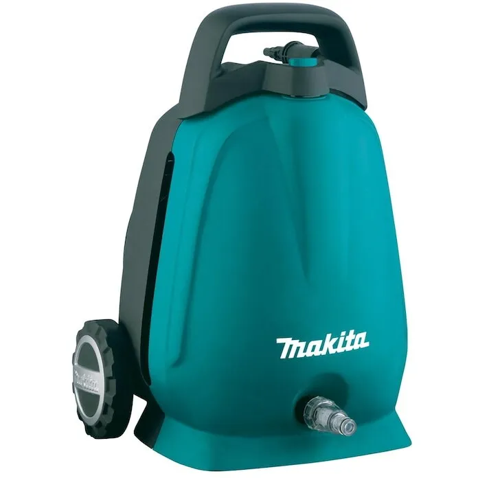 Makita Aparat de spalat cu presiune Makita HW102, 1300 W, 360 l/h debit apa, 100 bar presiune maxima, 50°C temperatura maxima