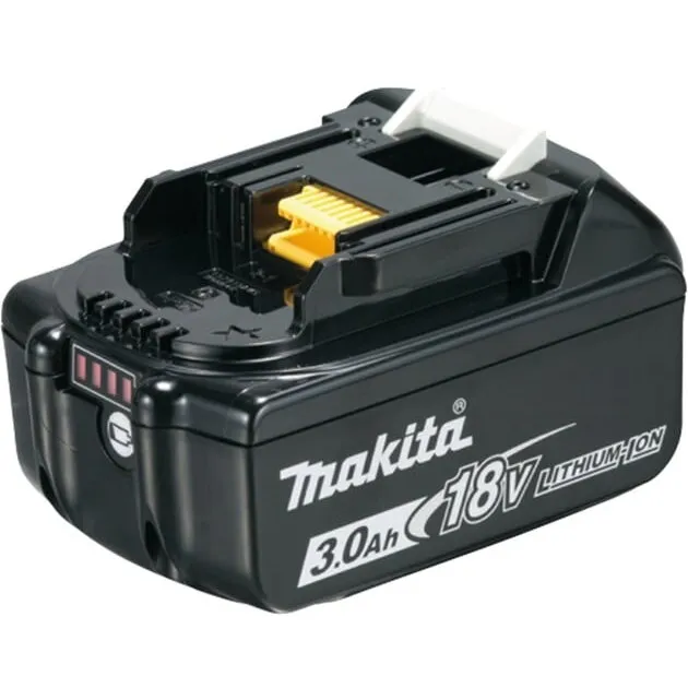 Makita Baterie, acumulator,  Makita BL1830B, Li,18 volti, 3 Ah, Negru