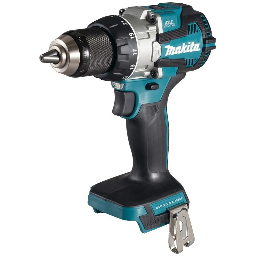 Makita Masina de gaurit cu percutie pe acumulator Makita DHP489Z, 18 V, 40/73 Nm, 1800 rpm, 27000 bpm, Fara acumulator si incarcator