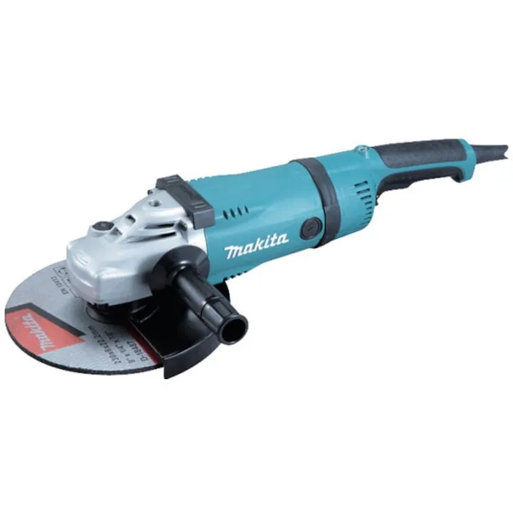 Makita Polizor unghiular Makita GA9030R, Putere 2400 W, 230 mm diametru disc, Viteza 6600 RPM, Functie anti-restart, Soft Start