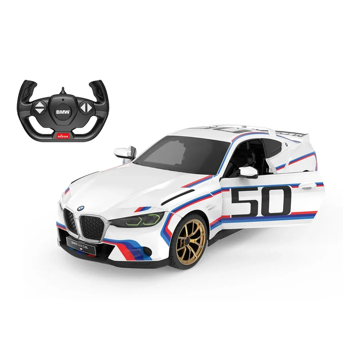 Masina cu telecomanda, Rastar, BMW 3.0 CSL, 1:14
