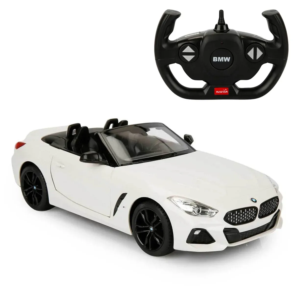 Masina cu telecomanda, Rastar, BMW Z4 Roadster 1:14, Alb