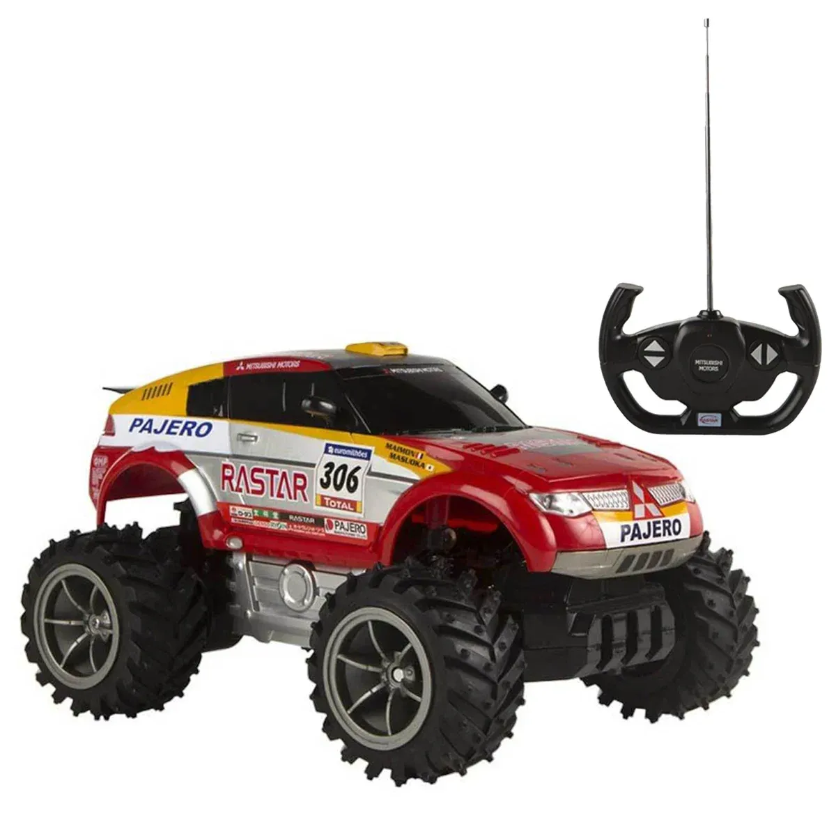 Masina cu telecomanda, Rastar, Mitsubishi Pajero Evolution, 1:18