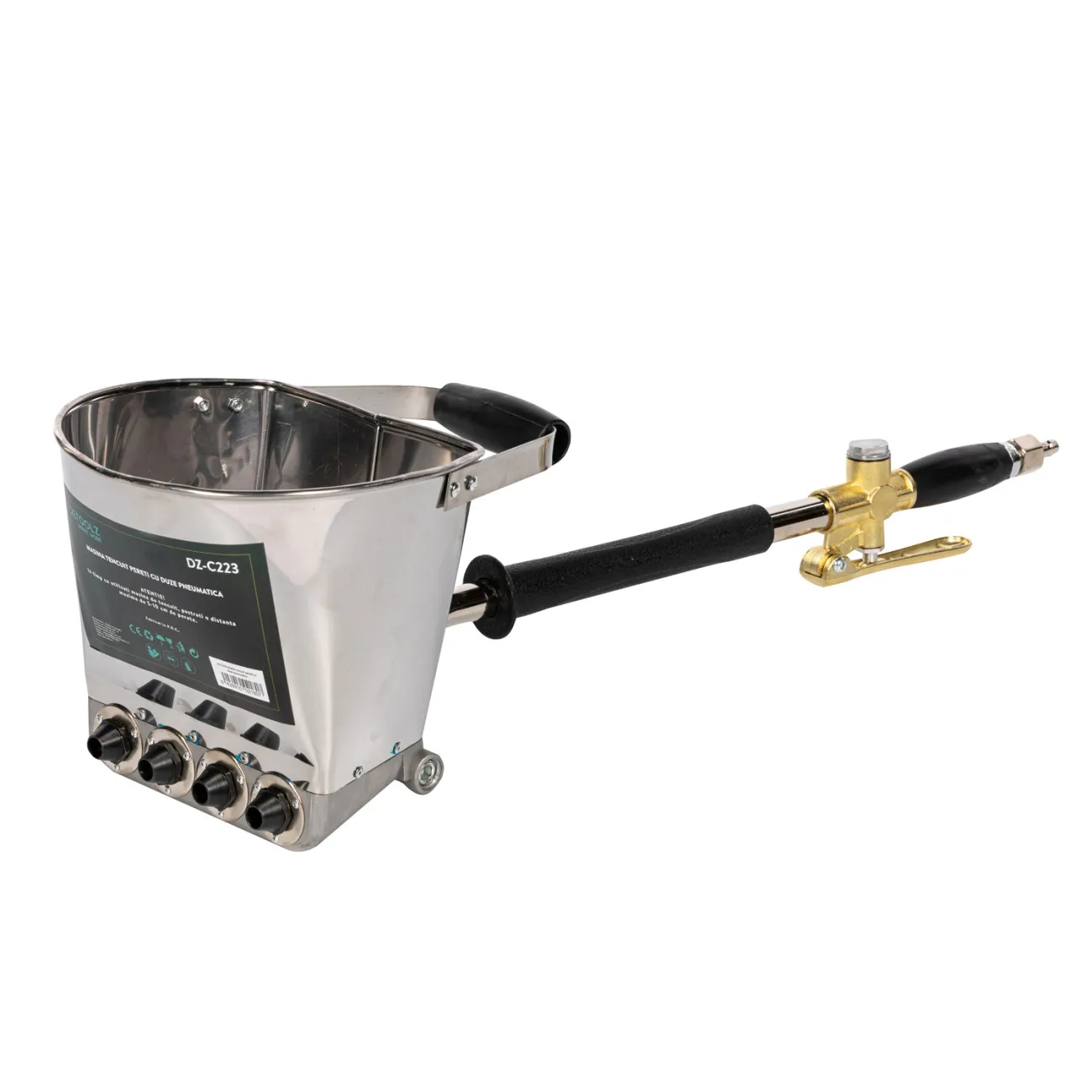 Masina tencuit pereti pneumatica cu duze, DZ-C223