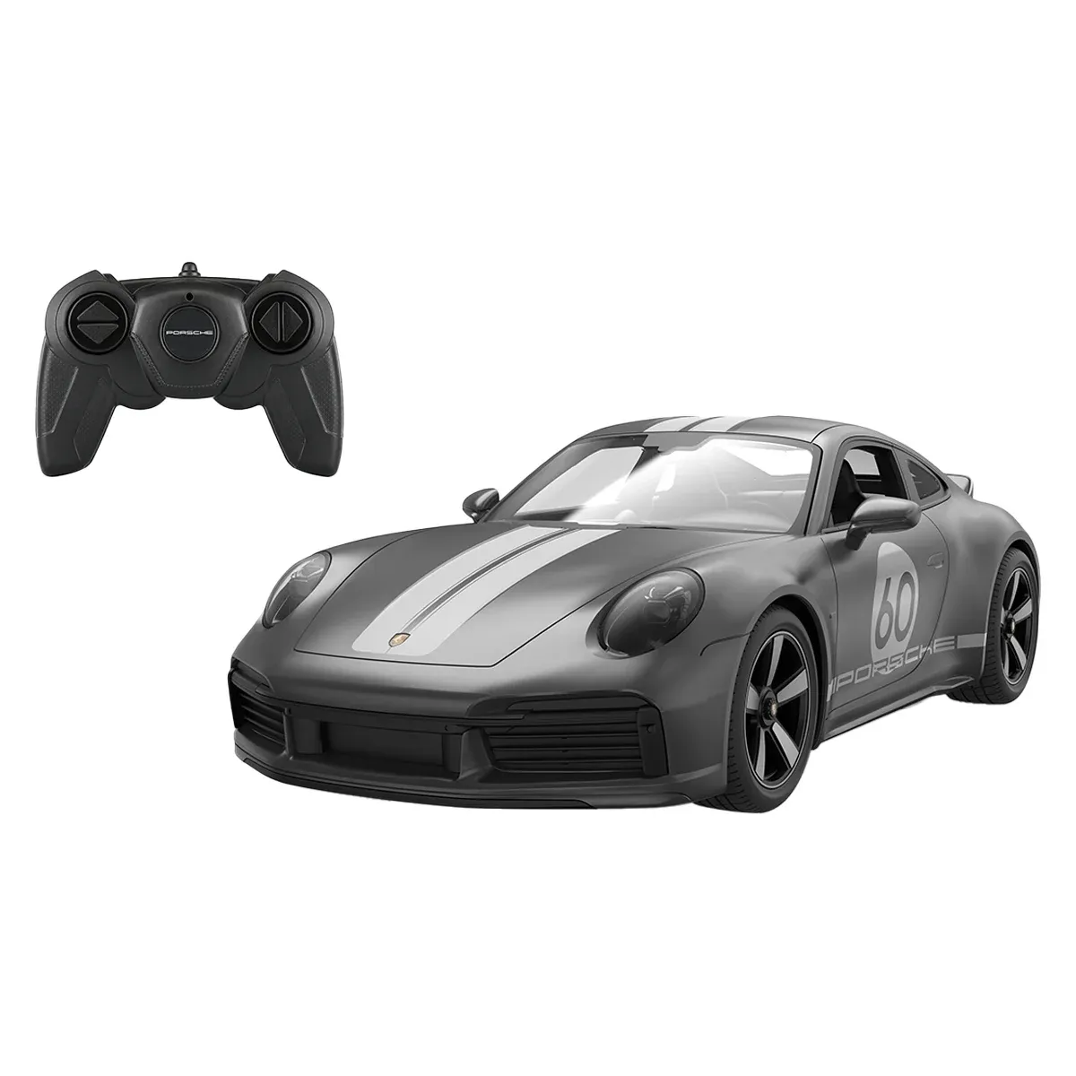 Masinuta cu telecomanda, Rastar, Porsche 911 Sport, 1:16, Gri