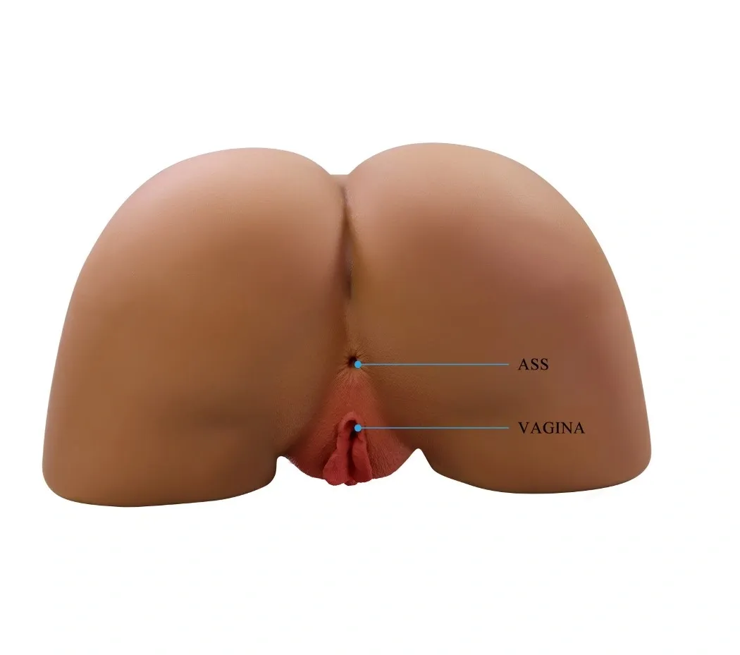 Masturbator Sophia Vagin, Anus, 10 Moduri Vibratii, 5 Moduri Suctiune, TPE, Natural, 5.5 kg