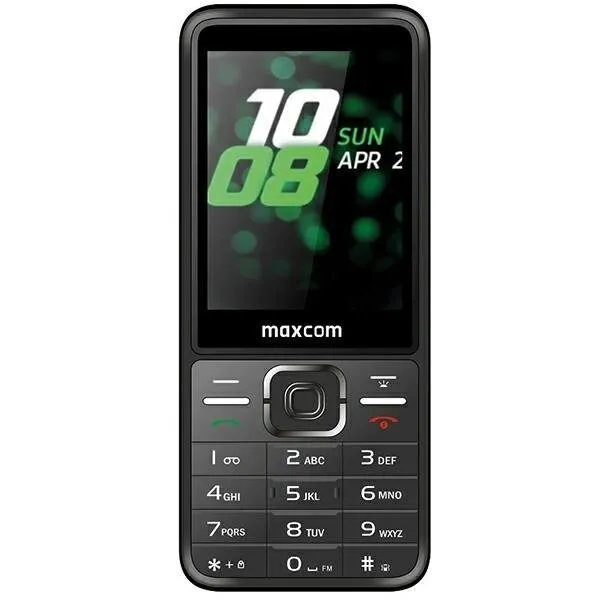 Maxcom Telefon mobil Maxcom Classic MM244, Dual SIM, baterie 1000 mAh, 2.8, Negru