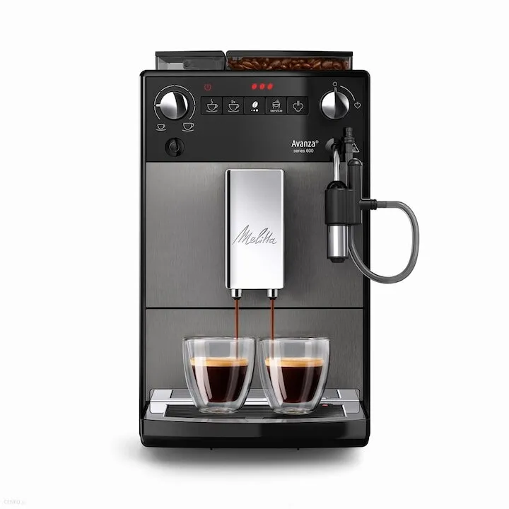 MELITTA Espressor Automat Melitta Avanza F27/0-100, 1450 W, 15 bar, Espresso, Cappuccino, Crema, 1.5 L, Negru