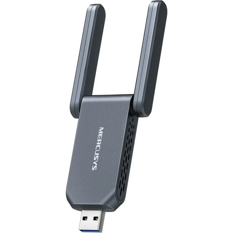 MERCUSYS Adaptor wireless MERCUSYS MA37BEH, BE6500, Tri-Band, Wi-Fi 7, USB 3.0