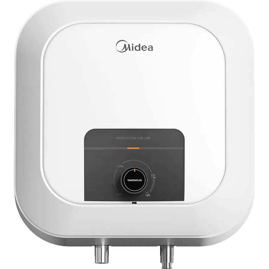 Midea Boiler electric Midea D30-25VD1(U), model compact, 2500 W, volum 30L, control mecanic, montaj sub chiuveta, Alb