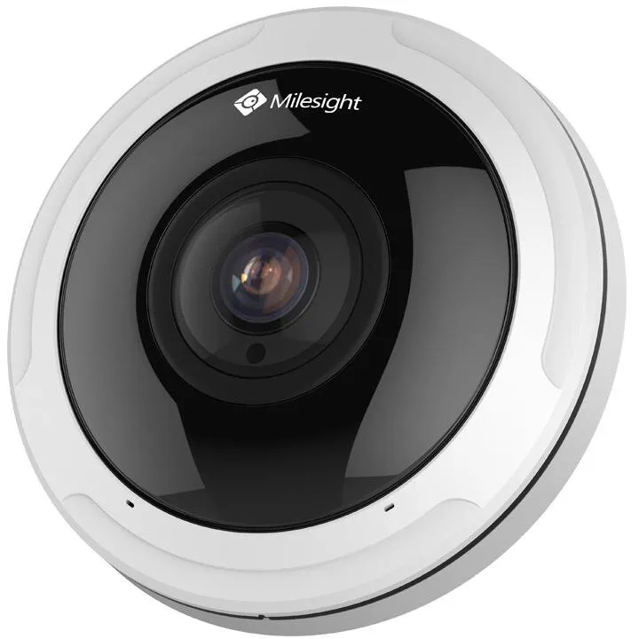 MILESIGHT&nbsp;TECHNOLOGY Camera de supraveghere pentru interior-exterior Milesight, IP fisheye, Distanta IR 15 m, Tip lentila fixa 1.98 mm, Microfon, da, PoE, Slot card SD, MS-C9674-PA