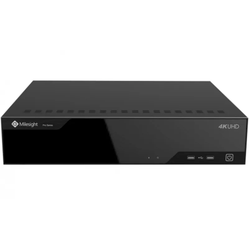 MILESIGHT&nbsp;TECHNOLOGY NVR MILESIGHT TECHNOLOGY MS-N8064-G, 64 canale, Rezolutie inregistrare 12 MP, redare 4K UHD HDMI, SATA de 3.5 inch