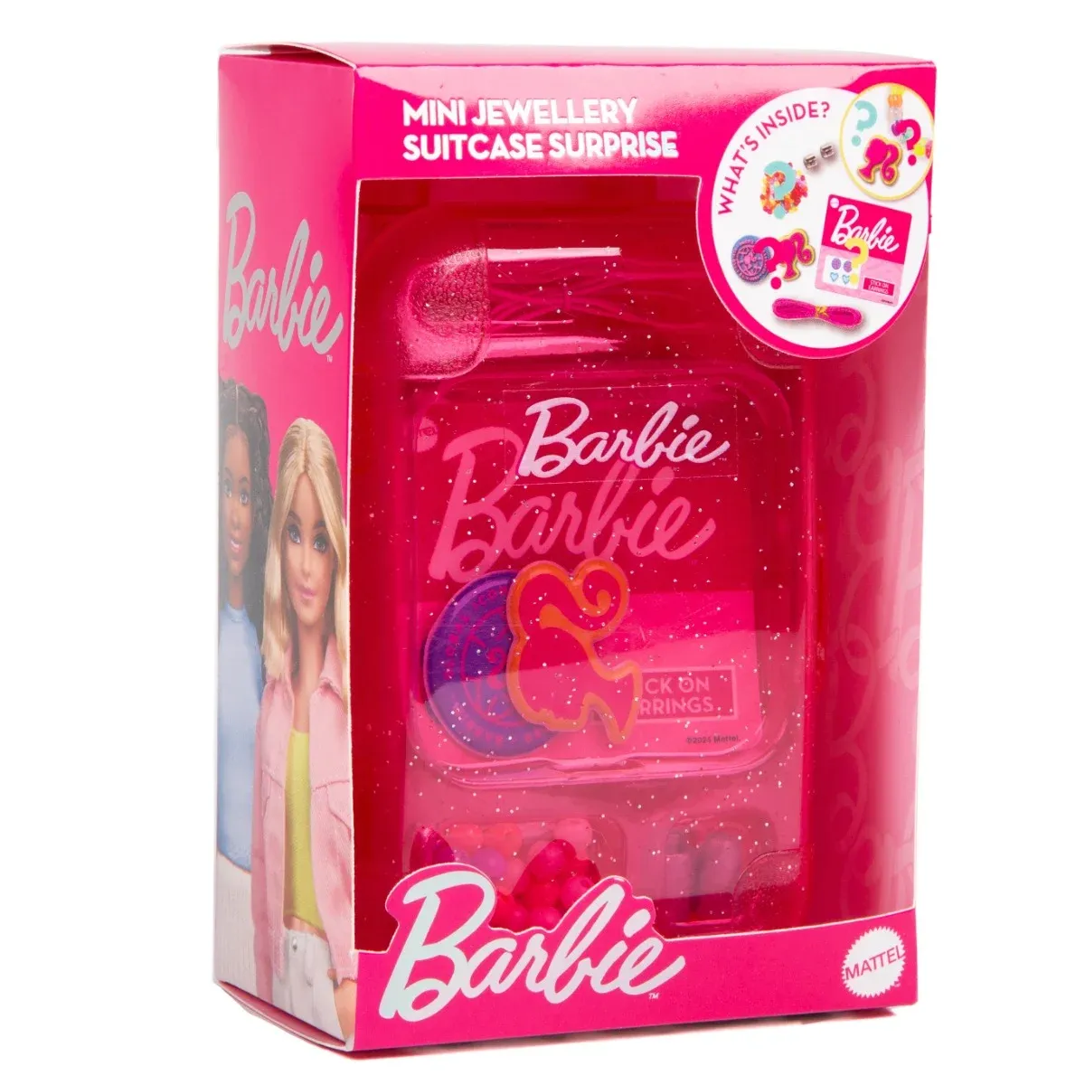 Mini troler cu accesorii surpriza, Barbie Extra