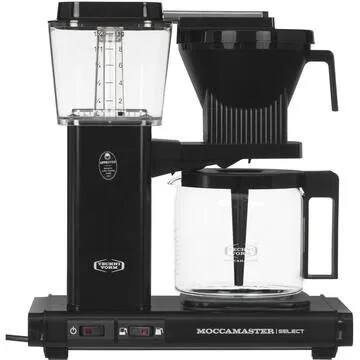 MOCCAMASTER Cafetiera Moccamaster KBG Select Semi-auto Drip coffee maker 1.25 L 1520 W, Negru