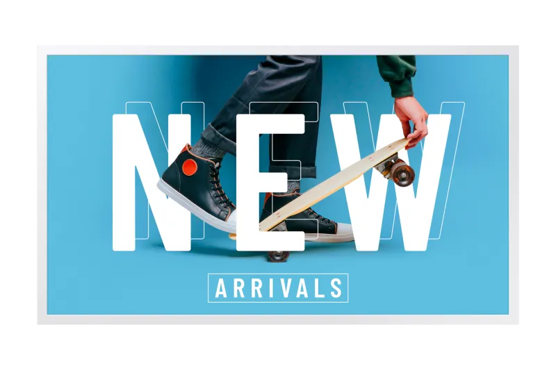 Monitor signage Samsung, Full HD de 13 inch, QB13C, 1920 x 1080 pixeli, 8 ms, 500 niti - LH32EMDIBGBXEN