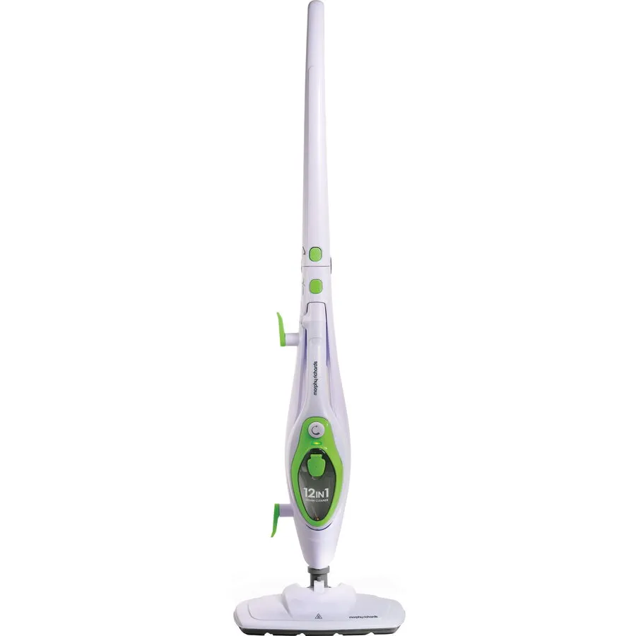 Morphy&nbsp;Richards Aparat de curatat cu abur 12 in 1 Morphy Richards 720512, 1500W, Steam Mop, capacitate 380 ml, Alb
