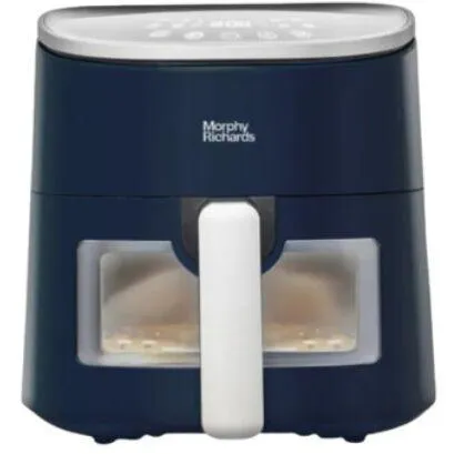Morphy&nbsp;Richards Friteuza cu Aer Cald Morphy Richards, Digital 4L, 8 Programe Presetate, 1300W, Albastru