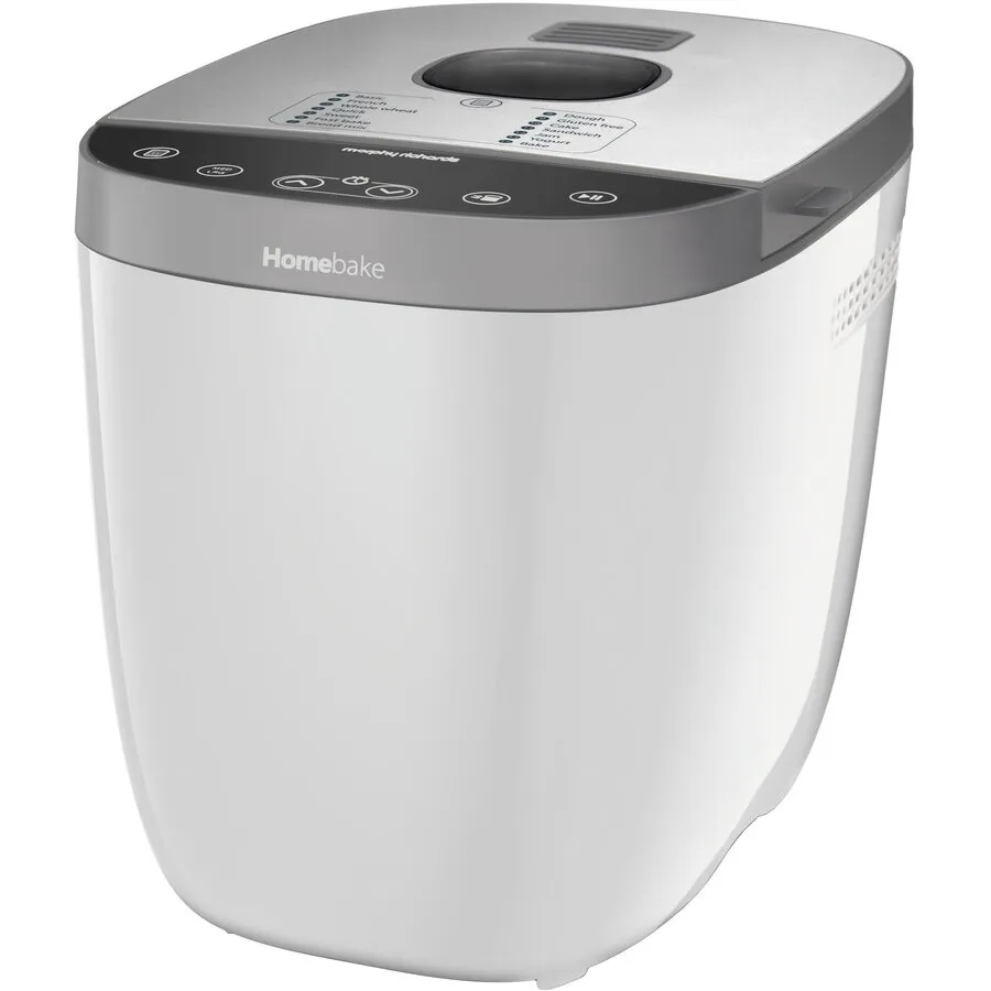 Morphy&nbsp;Richards Masina de paine Morphy Richards, 14 programe, 0.9 kg, Alb