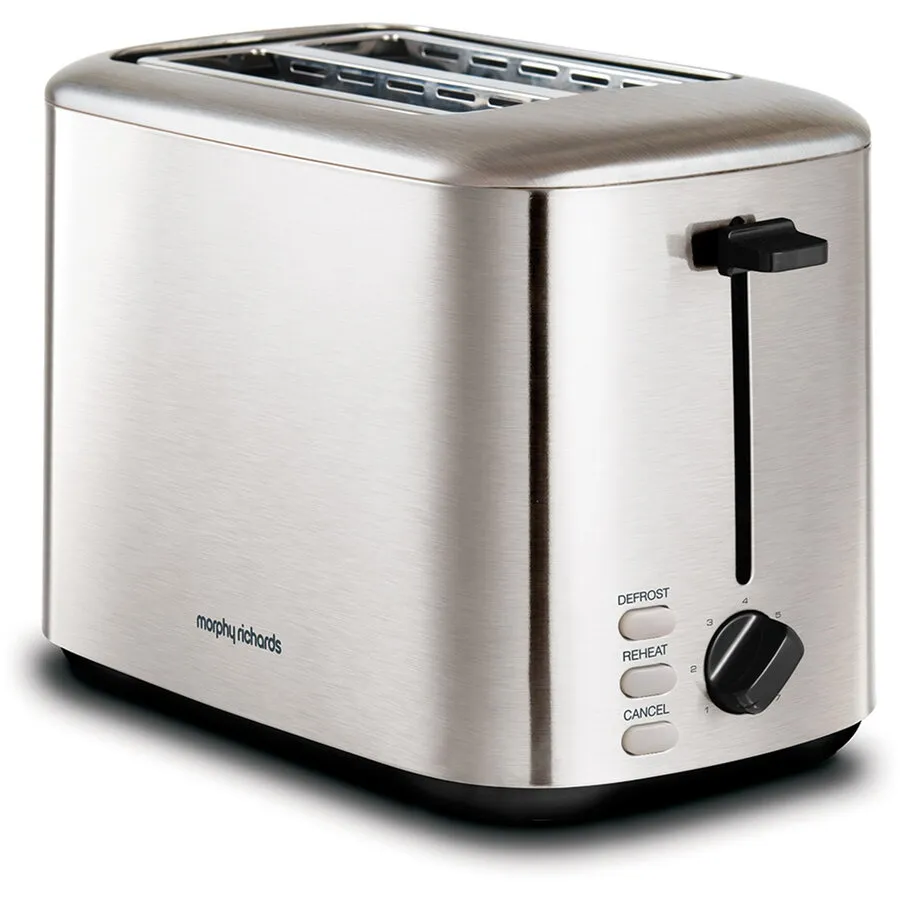 Morphy&nbsp;Richards Prajitor de paine Morphy Richards Equip 22067, 800W, 7 setari, 2 felii, Inox