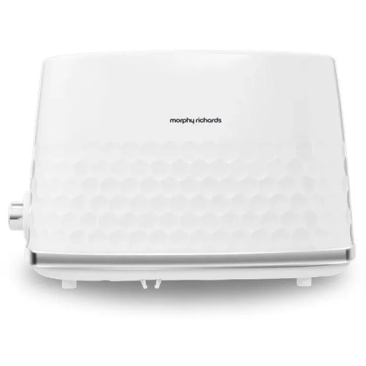 Morphy&nbsp;Richards Prajitor de paine MORPHY RICHARDS, HIVE, putere 850W, 7 trepte de putere, compartimente pentru 2 felii simultan, functie de dezghetare, Alb