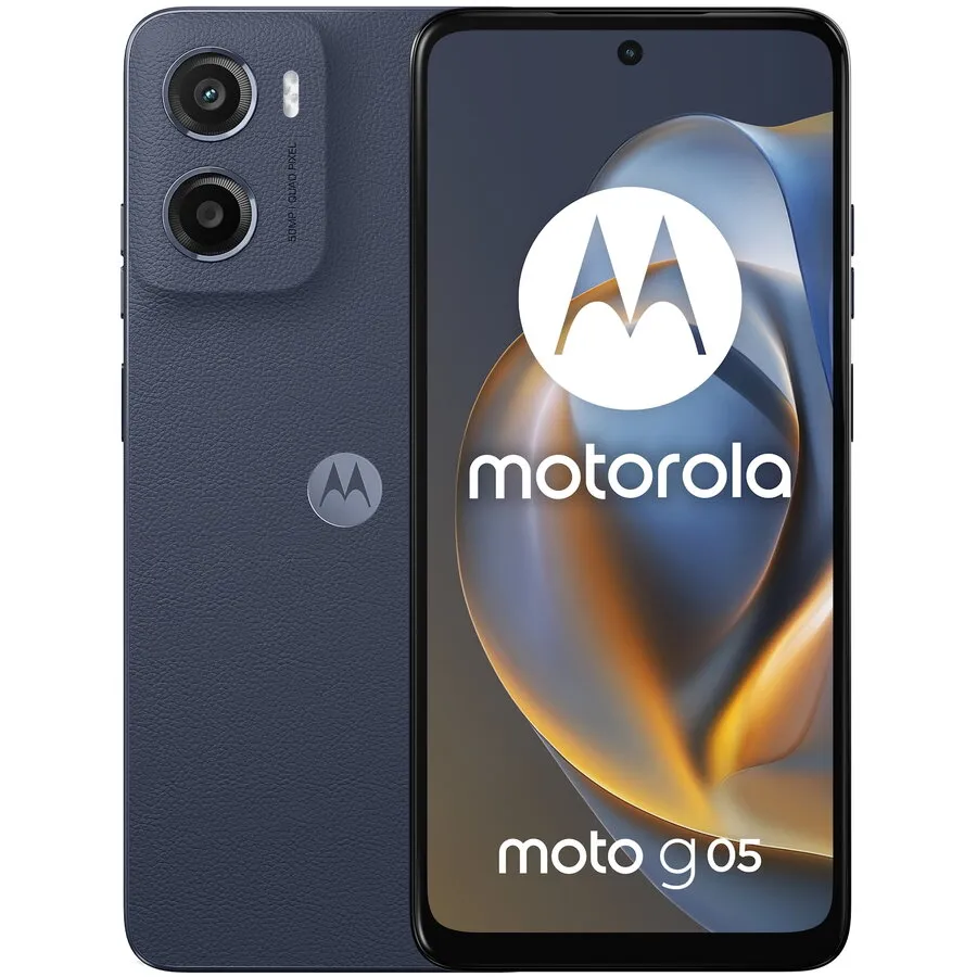 Motorola Telefon mobil Motorola g05, 6.67 inch, Dual SIM, 128GB, 4GB RAM, 4G, Denim Blue