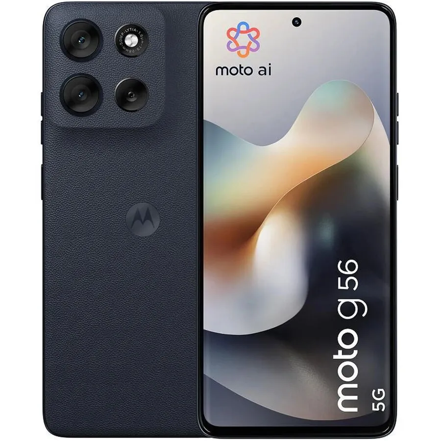 Motorola Telefon mobil Motorola Moto G56, 8GB RAM, 256GB, 5G, Dual SIM, Black Oyster, (Negru)