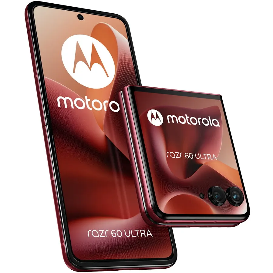 Motorola Telefon mobil Motorola Razr 60 ultra, 7 inch - 4 inch, Dual SIM, 512GB, 16GB RAM, 5G, Pantone Rio Red