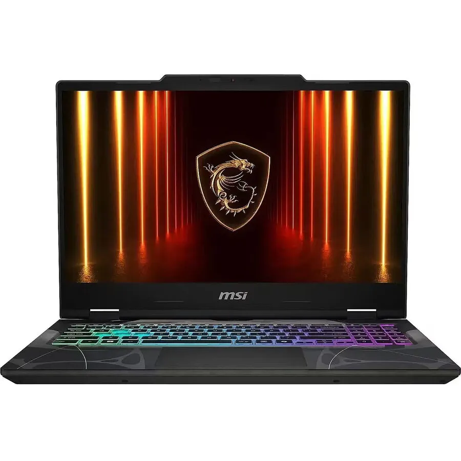 MSI Laptop MSI Cyborg 15 B2RWEKG, Intel Core 7 240H, 15.6 inch, RAM 16 GB, SSD 512 GB, GeForce RTX 5050, No OS, Negru