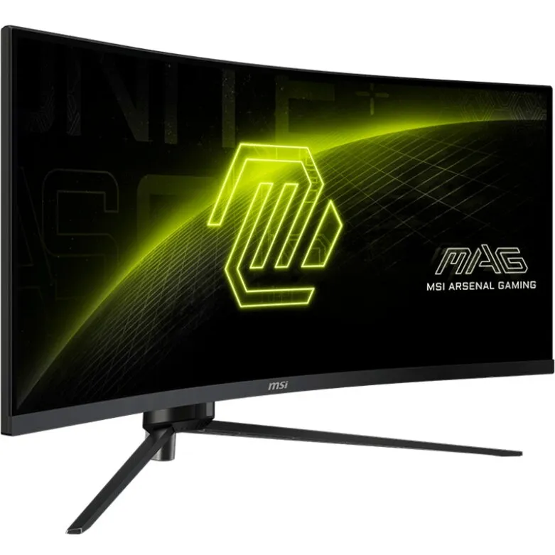 MSI Monitor LED Curbat MSI MAG 345CQRDE, 34 inch, 3440 x 1440 pixeli, 1 ms, Negru