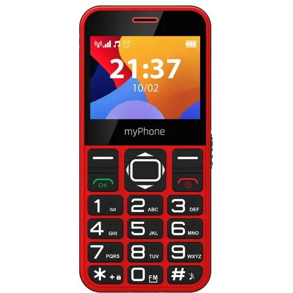 Myphone Telefon mobil MyPhone Halo 3, Ecran IPS 2.31, Camera 0.3 MP, 32MB, 2G, Rosu