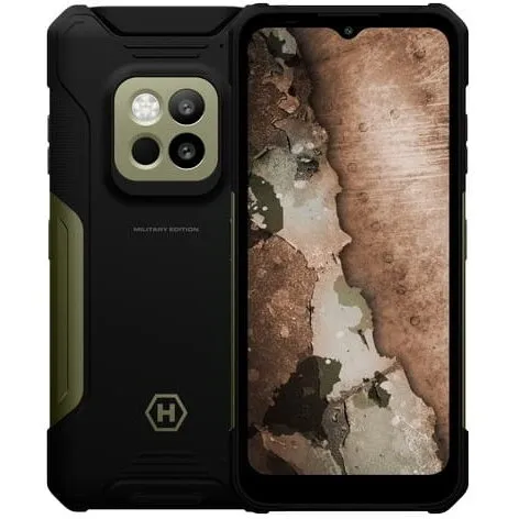 Myphone Telefon mobil MyPhone Hammer Construction 2, 5G, 8GB RAM, 256GB, Dual SIM, Carcasa termica, Editie Militara, Verde