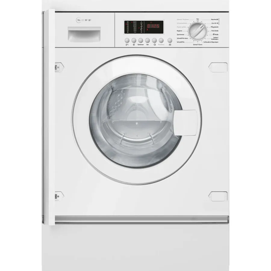 NEFF Masina de spalat cu uscator incorporabila Neff V6540X3, capacitate spalare 7 kg, capacitate uscare 4 kg, 1400 rpm, clasa energetica E, functie Delay Start,  Alb