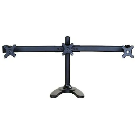 NEWSTAR Suport de birou NewStar pentru 3 x Monitoare, diagonala 10 - 27 inch, negru