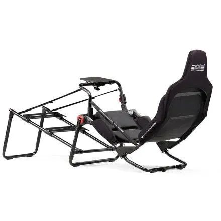 Next&nbsp;Level&nbsp;Racing Cockpit de simulare Next Level Formula Lite Pro Foldable, Pliabil, cu roti pentru mobilitate usoara, Negru