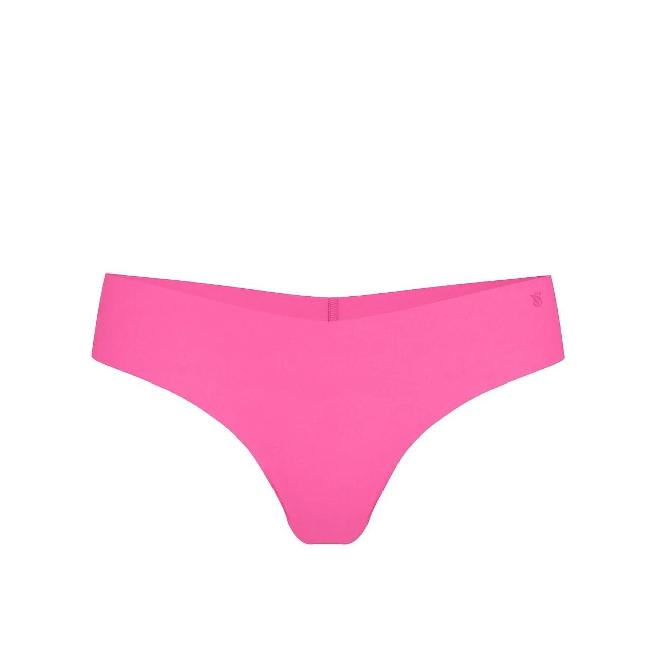 No-show thong panty -  rose garden pink M