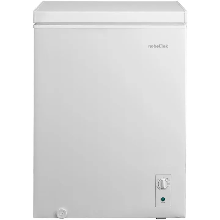 NobeLTek Lada frigorifica Nobeltek 142 l, control mecanic, termostat reglabil, iluminare LED, Alb, clasa E