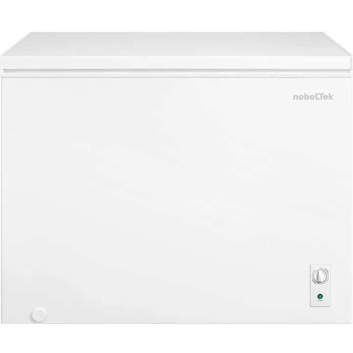 NobeLTek Lada frigorifica Nobeltek NCF-295E, 293 l, Clasa E, Control mecanic, Termostat reglabil, Iluminare LED, Alb
