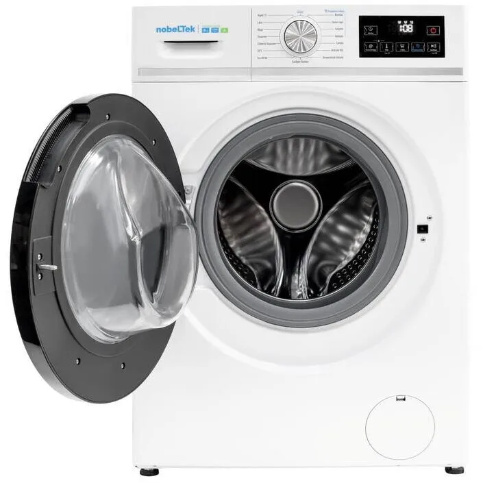NobeLTek Masina de spalat rufe NobeLTek NWM812A-W, 8kg, 1200rpm , alb