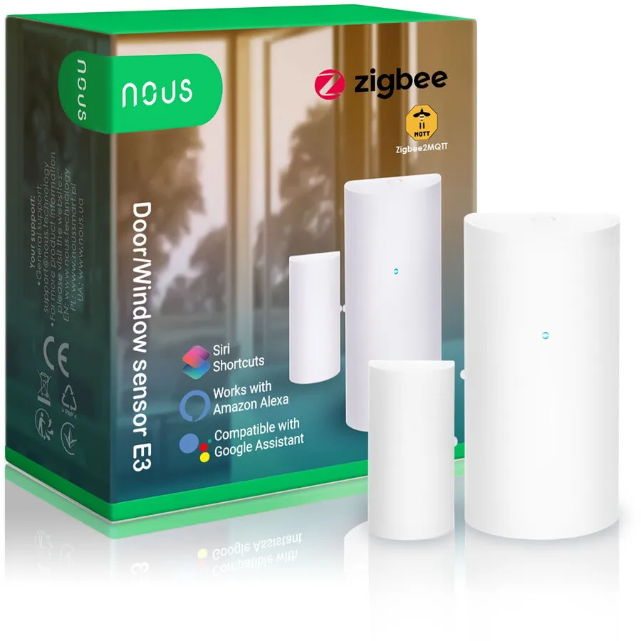 Nous Senzor Smart pentru Usi sau Ferestre NOUS E3, ZigBee