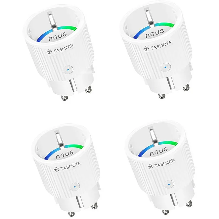 Nous Set 4 prize Inteligente WiFi NOUS A8T, 10A - Tasmota, ESP32