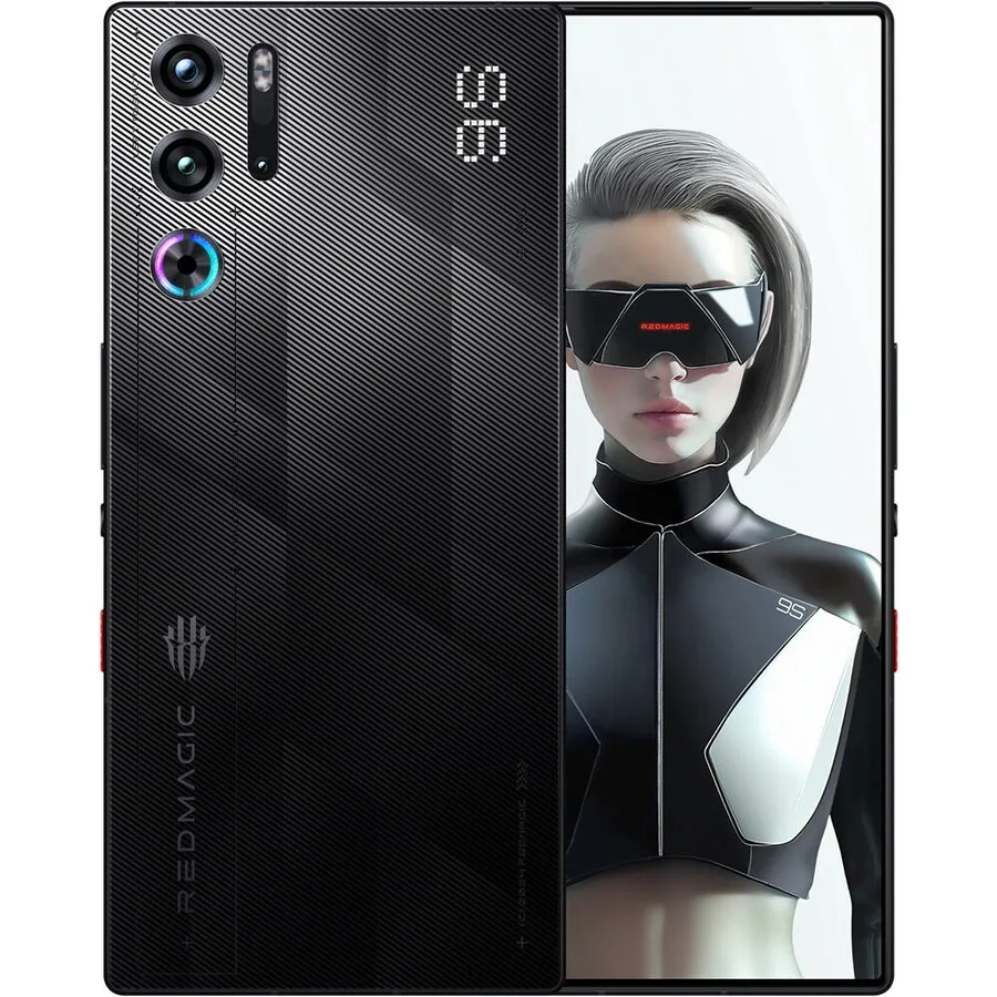 NUBIA Telefon mobil Nubia RedMagic 9S Pro Sleet, 17.3 cm (6.8), 12 GB RAM, 256 GB, Dual SIM, Android 14, 5G, Negru