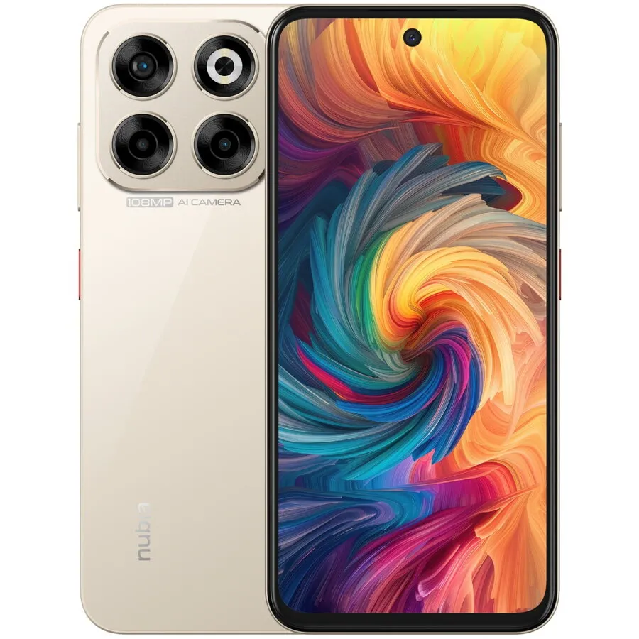 NUBIA Telefon mobil Nubia V70, 6.7 inch, Dual SIM, 8+12GB RAM, 256GB, 4G, Sunshine Gold