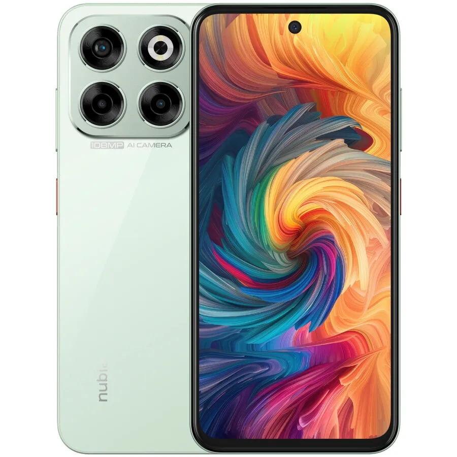 NUBIA Telefon mobil Nubia V70, 8+12GB RAM, 256GB, 4G, Glaciar Green