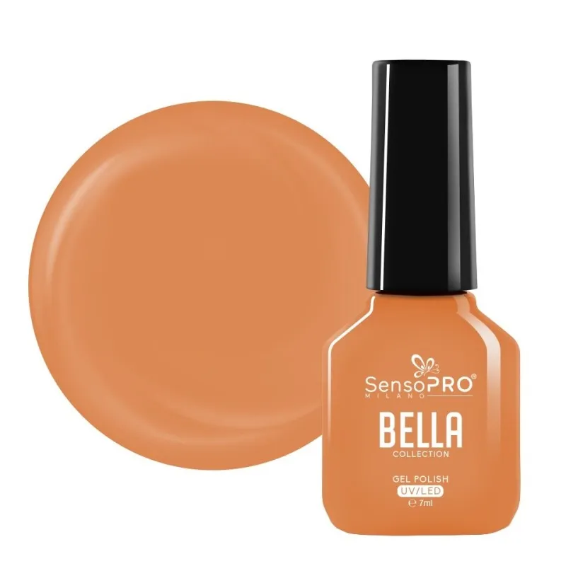 Oja Semipermanenta One Step, Amber Aura, SensoPRO Bella Collection, 7 ml